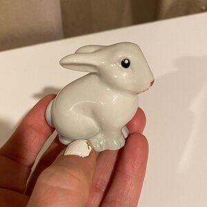 Nora Fleming Mini Gray‎ Rabbit Easter Bunny Figurine Charm